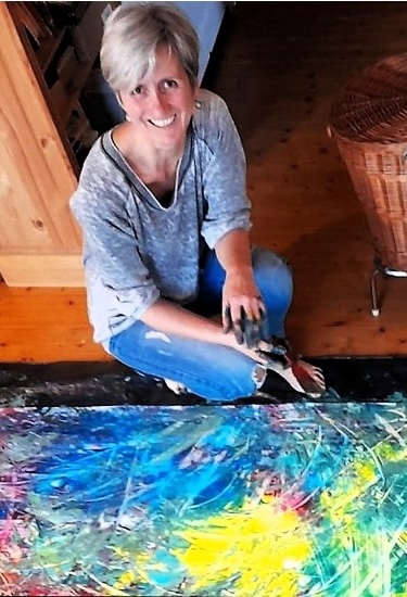 Claudia Frank in Aktion